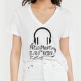 Music Makes It All Better 762 Shirt Women V-Neck T-Shirt