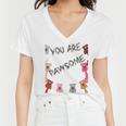 Official You Are Pawsome Women V-Neck T-Shirt