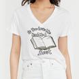 Premium If You Love Me Read Me A Book - Books Lovers Women V-Neck T-Shirt