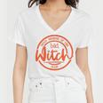 Proud Member Of The Bad Witch Club Circle Basic Women V-Neck T-Shirt