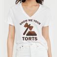 Show Me Your Torts V2 Women V-Neck T-Shirt