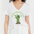 The Monsters Turned Out To Be Just Trees Hand Monster Women V-Neck T-Shirt