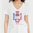 Ultra Maga And Proud Of It V20 Women V-Neck T-Shirt