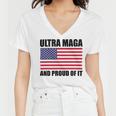 Ultra Maga And Proud Of It V23 Women V-Neck T-Shirt