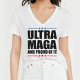 Ultra Maga And Proud Of It V25 Women V-Neck T-Shirt