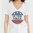 Ultra Maga And Proud Of It V4 Women V-Neck T-Shirt