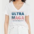 Ultra Maga And Proud Of It V5 Women V-Neck T-Shirt