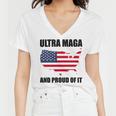 Ultra Maga And Proud Of It V6 Women V-Neck T-Shirt