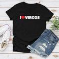 I Love Virgos I Heart Virgos Women V-Neck T-Shirt
