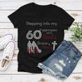 Meme Birthday Animal Cool News Pattern Happy Trending Birthday Popular Viral Lol 677 Trendi Women V-Neck T-Shirt