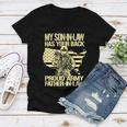 My Soninlaw Has Your Back Proud Army 688 Shirt Women V-Neck T-Shirt