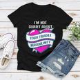 Too Clumsy To Be Around Fragile Masculinity 215 Shirt Women V-Neck T-Shirt