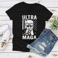 Ultra Maga Great Ultra Maga Gift Women V-Neck T-Shirt