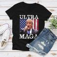 Ultra Maga Ultra Maga Funny Ultra Maga 2024 Ultra Maga And Proud Of Itultra Maga Proud Women V-Neck T-Shirt