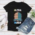 Ultra Mega Great Quote To Support Trump Women V-Neck T-Shirt