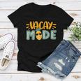 Vacation Mode 804 Trending Shirt Women V-Neck T-Shirt