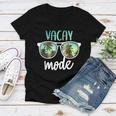 Vacay Mode Cute Vacation Summer Cruise Getaway Women V-Neck T-Shirt