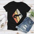 Vintage Lizard Retro For Animal Lover 171 Shirt Women V-Neck T-Shirt