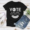 Vote And Tell Them Ruth Sent You 31 Shirt Women V-Neck T-Shirt