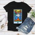 Wait Is This Pixel Art Tarot Yellow - Major Arcana The Lovers Design For Stickers And Women V-Neck T-Shirt