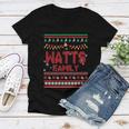 Watts Name Gift Watts Family Women V-Neck T-Shirt