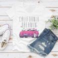 Barbie California Dreamin Music Lover Gift Women V-Neck T-Shirt