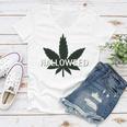 Everything I Want To Do Is Illegal Weed Women V-Neck T-Shirt