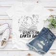 Go Planet Its Your Earth Day V2 Women V-Neck T-Shirt