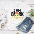 I Am Black History V2 Women V-Neck T-Shirt