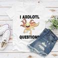 I Axlotl Questions Cute Axlotl Women V-Neck T-Shirt