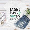 Make Every Day Earth Day Women V-Neck T-Shirt