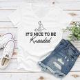 Massage Therapy - Its Nice To Be Kneaded B Women V-Neck T-Shirt