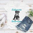 Miniature Schnauzer At Home Cuteness Dispenser Multi Tasking Dog Women V-Neck T-Shirt