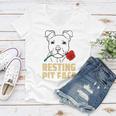 Pitbull Love I Love My Cute Pitbull 785 Shirt Women V-Neck T-Shirt