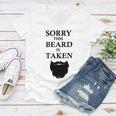 Sorry This Beard Is Taken 316 Shirt Women V-Neck T-Shirt