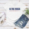 Ultra Maga And Proud Of It V10 Women V-Neck T-Shirt