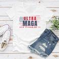 Ultra Maga And Proud Of It V17 Women V-Neck T-Shirt