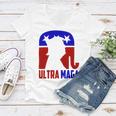 Ultra Maga And Proud Of It V2 Women V-Neck T-Shirt