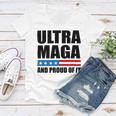 Ultra Maga And Proud Of It V22 Women V-Neck T-Shirt