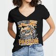 Motorcycle Passion Biker Cute Dreaming 488 Shirt Women V-Neck T-Shirt