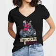 Motorcycles Mascara Excellent Dreaming 466 Shirt Women V-Neck T-Shirt