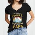 My Favorite People Call Me Papa 529 Trending Shirt Women V-Neck T-Shirt