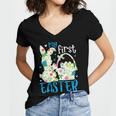 My First Easter 707 Trending Shirt Women V-Neck T-Shirt