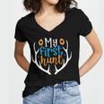 My First Hunt 706 Trending Shirt Women V-Neck T-Shirt