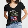 My Son My Soldier Heroproud National 697 Shirt Women V-Neck T-Shirt