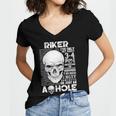 Riker Name Gift Riker Ive Only Met About 3 Or 4 People Women V-Neck T-Shirt