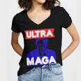 Ultra Maga Gift V3 Women V-Neck T-Shirt