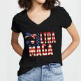 Ultra Maga Proud Of It Ultramaga Women V-Neck T-Shirt