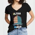 Ultra Mega Great Quote To Support Trump Women V-Neck T-Shirt