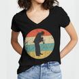 Vintage Trumpet Cool Retro Trumpet Player 164 Shirt Women V-Neck T-Shirt